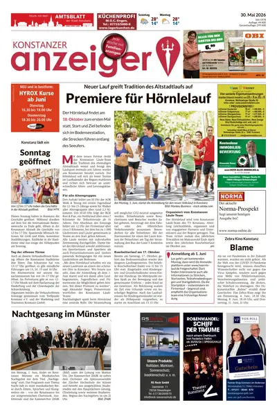 Konstanzer Anzeiger 2026-05-30