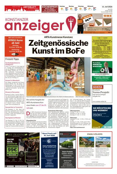 Konstanzer Anzeiger 2026-07-11