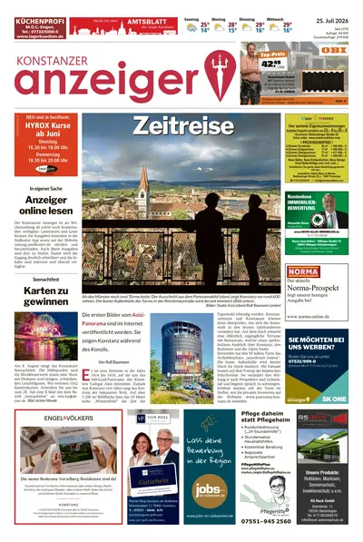 Konstanzer Anzeiger 2026-07-25