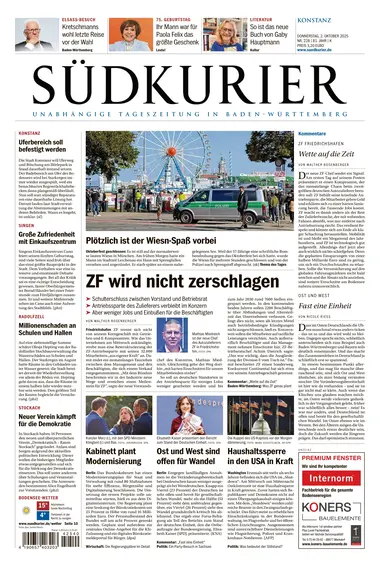 Hauptausgabe SÜDKURIER Konstanz