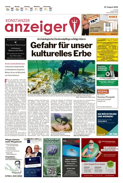 Konstanzer Anzeiger 2026-08-29