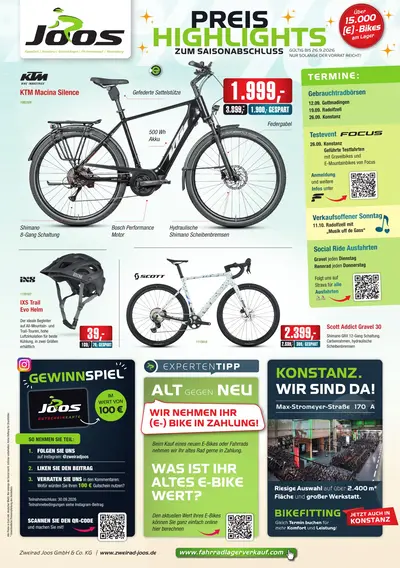 ZWEIRAD JOOS GMBH & CO. KG 2026-09-09